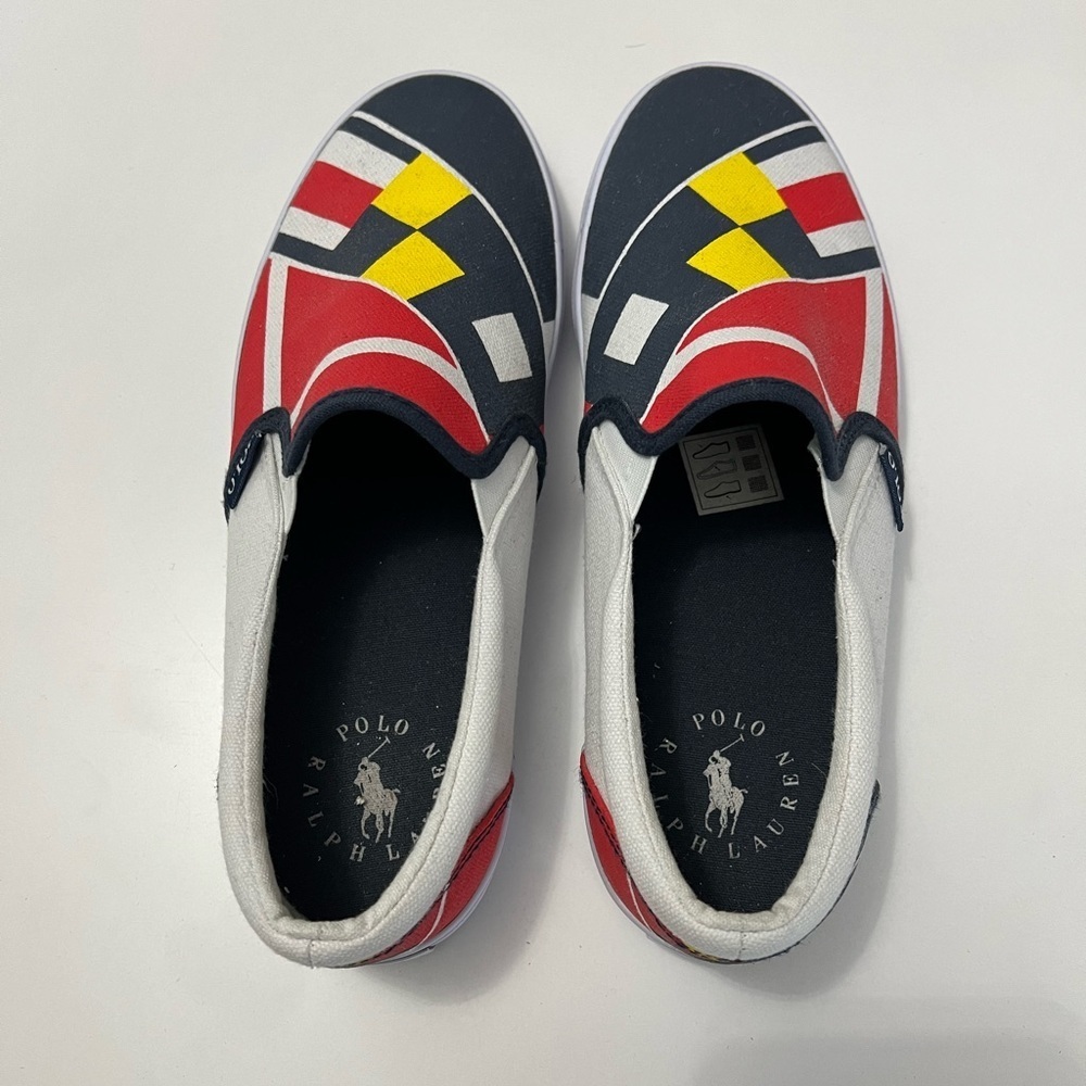 Polo, Ralph Lauren sneakers only worn once! Men’s 6 women’s 8 - Picture 2 of 4